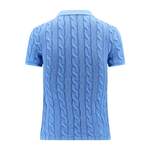 Poloshirt von Polo Ralph Lauren, in der Farbe Blau, aus Baumwolle, andere Perspektive, Vorschaubild