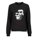 Sweatshirt von Karl Lagerfeld, in der Farbe Schwarz, aus Polyester, Vorschaubild
