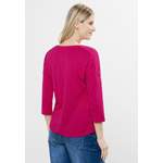 T-Shirt von cecil, in der Farbe Rosa, aus Jersey, andere Perspektive, Vorschaubild