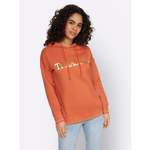 Sweatshirt von heine, in der Farbe Orange, aus Baumwolle, andere Perspektive, Vorschaubild