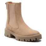 Chelsea-Boot von ONLY Shoes, in der Farbe Beige, aus Polyurethan, andere Perspektive, Vorschaubild