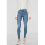 High Waist Jeans von Vero Moda, in der Farbe Blau, aus Polyester, andere Perspektive, Vorschaubild