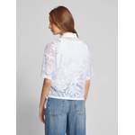 Bluse von Marc Cain, in der Farbe Weiss, aus Polyester, andere Perspektive, Vorschaubild