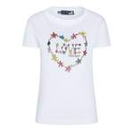 T-Shirt von Love Moschino, in der Farbe Weiss, andere Perspektive, Vorschaubild