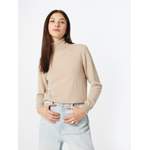 Rollkragenpullover von United Colors of Benetton, in der Farbe Beige, andere Perspektive, Vorschaubild