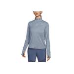 Laufshirt von Nike, in der Farbe Grau, aus Polyester, andere Perspektive, Vorschaubild