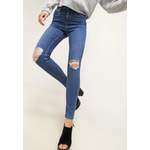 Jeans von Topshop Petite, in der Farbe Blau, andere Perspektive, Vorschaubild