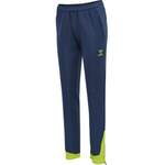 Trainingshose von Hummel, in der Farbe Blau, aus Polyester, andere Perspektive, Vorschaubild