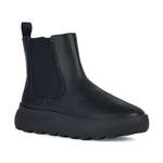 Chelsea-Boot von Geox, in der Farbe Schwarz, aus Stoff, andere Perspektive, Vorschaubild