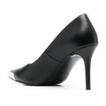 High Heel Pump von Versace, in der Farbe Schwarz, aus Polyester, andere Perspektive, Vorschaubild