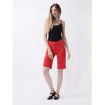 Shorts von RAPHAELA BY BRAX, in der Farbe Rot, aus Baumwolle, andere Perspektive, Vorschaubild