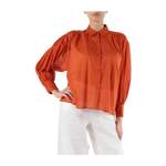 Hemdbluse von NIU, in der Farbe Orange, aus Baumwolle, andere Perspektive, Vorschaubild