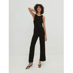 Jumpsuit von EDITED, in der Farbe Schwarz, aus Viskose, andere Perspektive, Vorschaubild