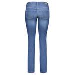Gerade Jeans von MAC, in der Farbe Blau, aus Polyester, andere Perspektive, Vorschaubild