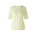 T-Shirt von Oui, in der Farbe Weiss, aus Baumwolle, andere Perspektive, Vorschaubild