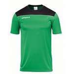 T-Shirt von uhlsport, in der Farbe Schwarz, aus Polyester, andere Perspektive, Vorschaubild