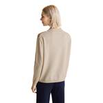 Rollkragenpullover von Street One, in der Farbe Beige, aus Polyamid, andere Perspektive, Vorschaubild