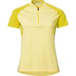 T-Shirt von Vaude, in der Farbe Gelb, aus Polyester, Vorschaubild