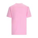 T-Shirt von Msgm, in der Farbe Rosa, aus Stoff, andere Perspektive, Vorschaubild