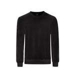 Sweatshirt von Trigema, in der Farbe Schwarz, aus Baumwolle, andere Perspektive, Vorschaubild