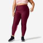 Sportleggings von Domyos, in der Farbe Lila, aus Polyester, andere Perspektive, Vorschaubild