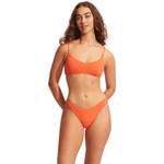 Bikini von Seafolly, in der Farbe Orange, aus Material-mix, andere Perspektive, Vorschaubild