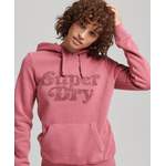 Hoodie von Superdry, in der Farbe Rot, aus Baumwolle, andere Perspektive, Vorschaubild