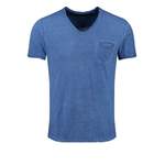T-Shirt von Key Largo, in der Farbe Blau, aus Jersey, andere Perspektive, Vorschaubild