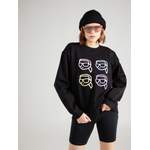 Sweatshirt von Karl Lagerfeld, in der Farbe Schwarz, andere Perspektive, Vorschaubild