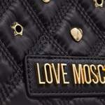 Clutch von Love Moschino, in der Farbe Schwarz, aus Kunstleder, andere Perspektive, Vorschaubild