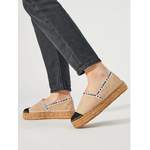 Espadrille von Love Moschino, in der Farbe Beige, andere Perspektive, Vorschaubild