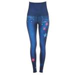 Leggings von Winshape, in der Farbe Blau, aus Jeans, andere Perspektive, Vorschaubild