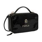 Henkeltasche von Furla, in der Farbe Schwarz, aus Nylon, andere Perspektive, Vorschaubild