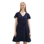 Kleid von Tom Tailor, in der Farbe Blau, aus Polyamid, andere Perspektive, Vorschaubild