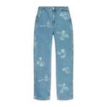 Gerade Jeans von Carhartt WIP, in der Farbe Blau, aus Baumwolle, Vorschaubild