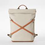 Laptoprucksack von aunts & uncles, in der Farbe Beige, aus Baumwolle, andere Perspektive, Vorschaubild