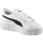 Plateau Sneaker von Puma, in der Farbe Weiss, aus Leder, andere Perspektive, Vorschaubild