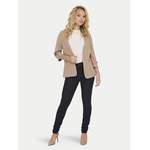 Kurzblazer von Only, in der Farbe Beige, aus Webstoff, andere Perspektive, Vorschaubild