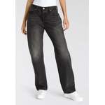 Gerade Jeans von Levis, in der Farbe Grau, aus Baumwolle, andere Perspektive, Vorschaubild