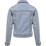 Jeansjacke von KIDS ONLY, in der Farbe Blau, aus Baumwolle, andere Perspektive, Vorschaubild