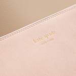 Shopper von kate spade new york, in der Farbe Beige, aus Leder, andere Perspektive, Vorschaubild