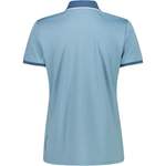 Poloshirt von CMP, in der Farbe Grau, aus Polyester, andere Perspektive, Vorschaubild