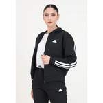 Sonstige Sportjacke von ADIDAS SPORTSWEAR, in der Farbe Schwarz, aus Polyester, andere Perspektive, Vorschaubild