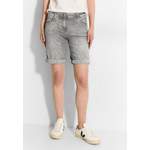 Shorts von cecil, in der Farbe Grau, aus Jeans, andere Perspektive, Vorschaubild