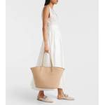 Shopper von BRUNELLO CUCINELLI, in der Farbe Beige, aus Polyester, andere Perspektive, Vorschaubild