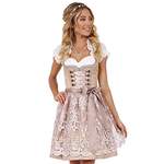 Dirndl von Krüger Madl, in der Farbe Beige, aus Polyester, andere Perspektive, Vorschaubild