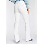 Bootcut-Jeans von Arizona, in der Farbe Weiss, aus Baumwolle, andere Perspektive, Vorschaubild