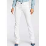 Bootcut-Jeans von Arizona, in der Farbe Weiss, aus Baumwolle, Vorschaubild