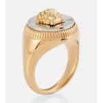 Ring von Versace, in der Farbe Gold, aus Metall, andere Perspektive, Vorschaubild