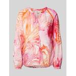 Klassische Bluse von Emily Van den Bergh, in der Farbe Rosa, aus Baumwolle, Vorschaubild